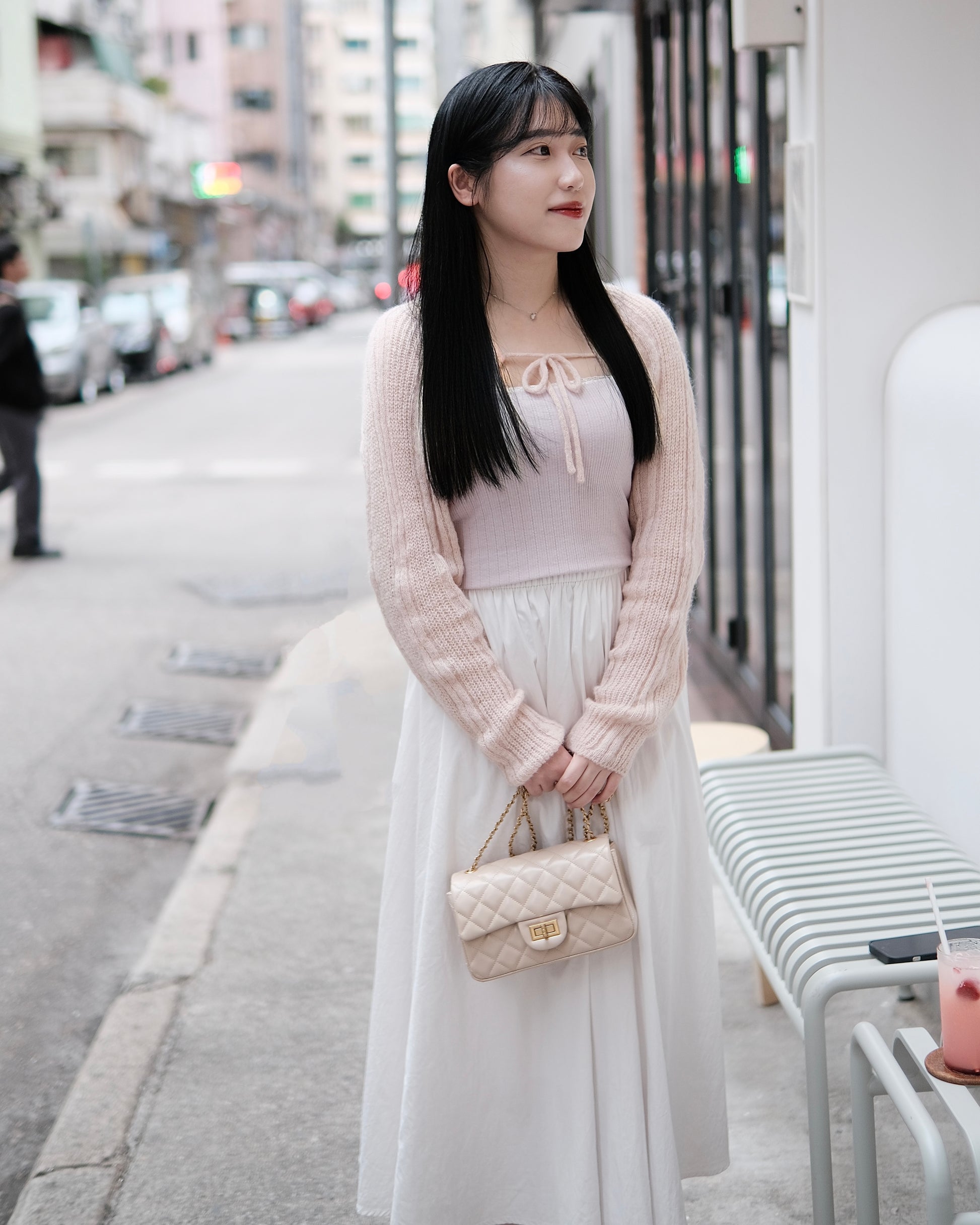 優雅小香風小方包💓