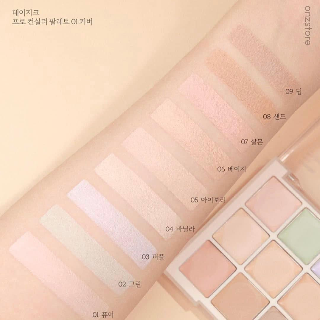 現貨｜Dasique pro concealer palette ♡ 9色專業調色遮瑕盤 🎨